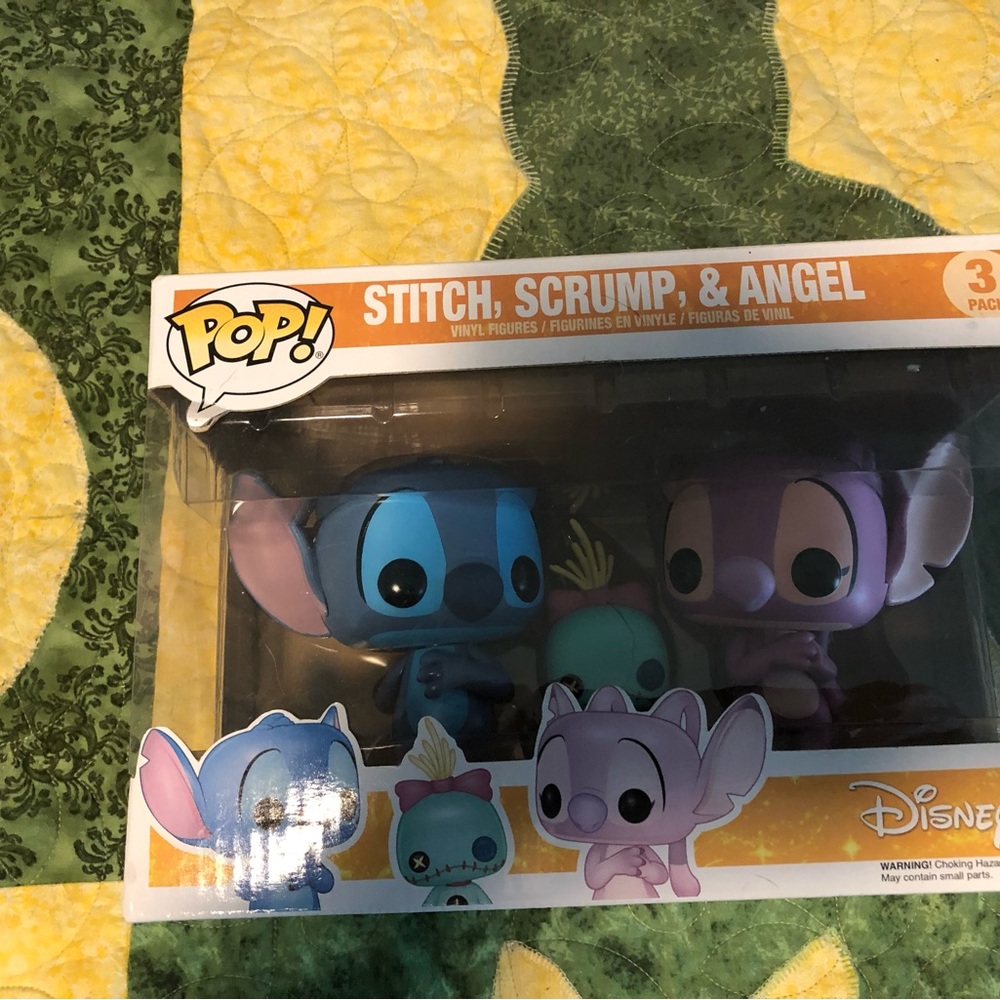 Funky Pop Stitch, Scrump & Angel